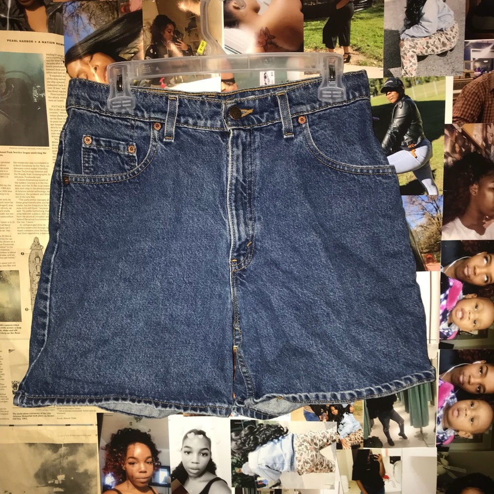 Vintage Authentic Levi Denim Shorts
